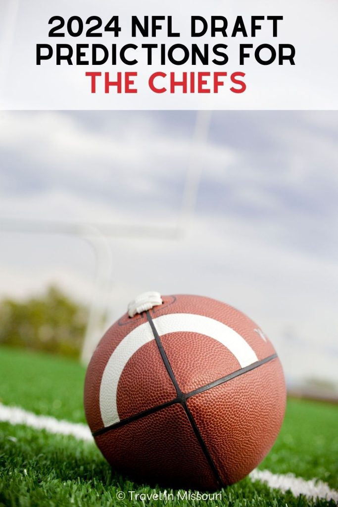 Predictions for the 6 picks the Kansas City Chiefs have in this upcoming 2024 draft.
